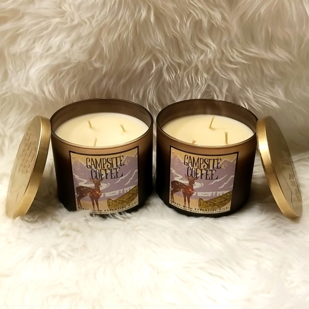 2 Campsite Coffee Candles